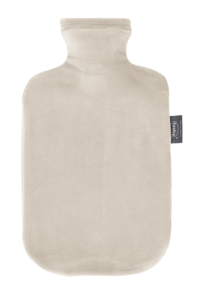 FASHY Wärmeflasche mit Flauschbezug 2l beige