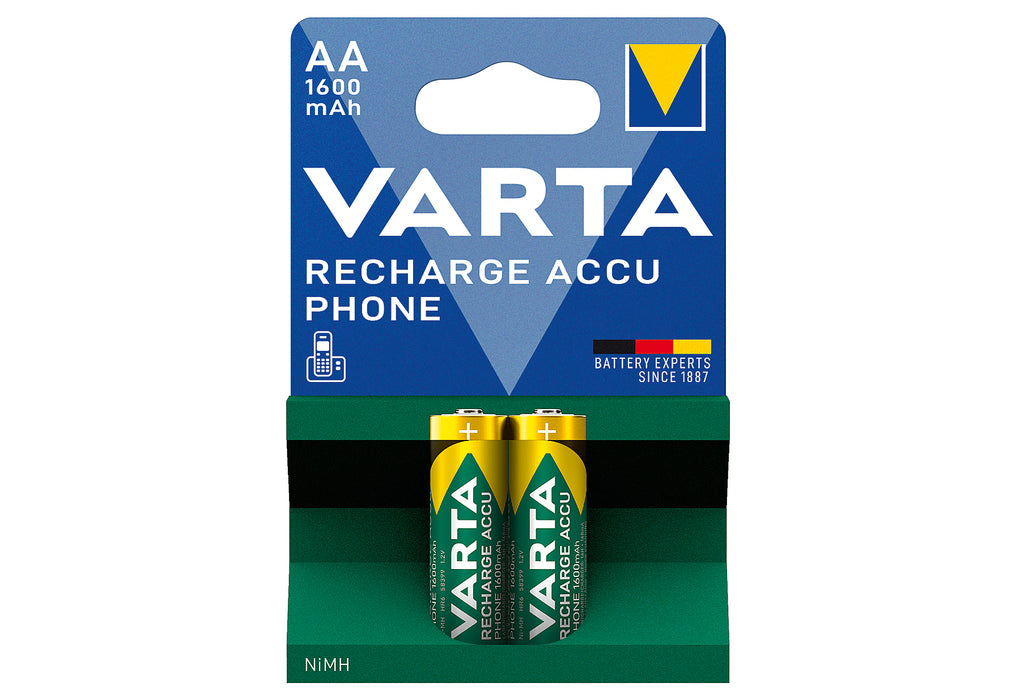 VARTA Akku 2 x Mignon 1,7 Ah T399 Blister