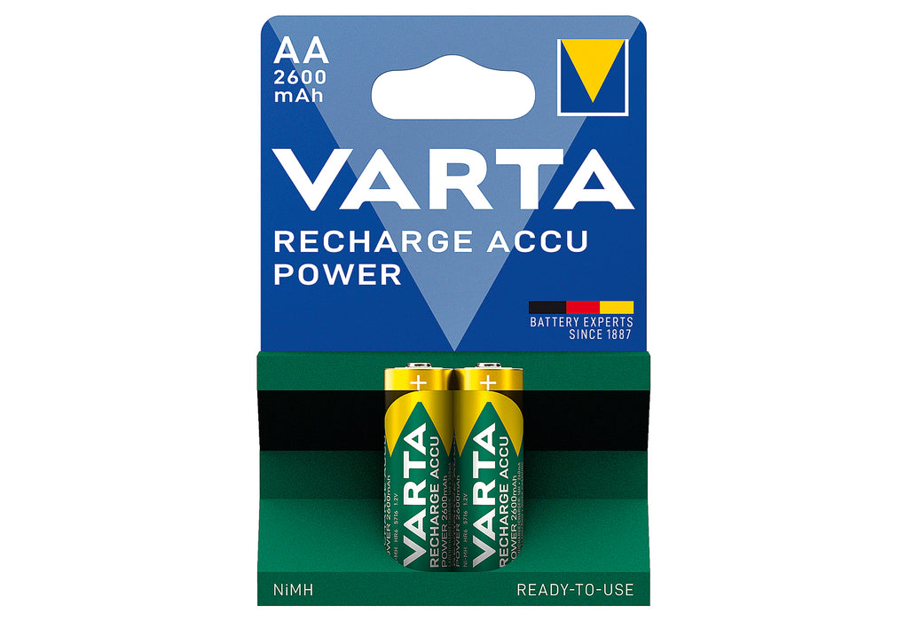 VARTA Akku 2 x Mignon 2,6 Ah Blister