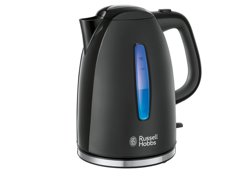 RUSSELL HOBBS Wasserkocher Textures Plus 1,7l 2400Watt schwarz