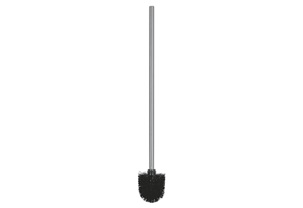 WENKO WC-Bürste Edelstahlstiel 60cm Ø8,5cm schwarz