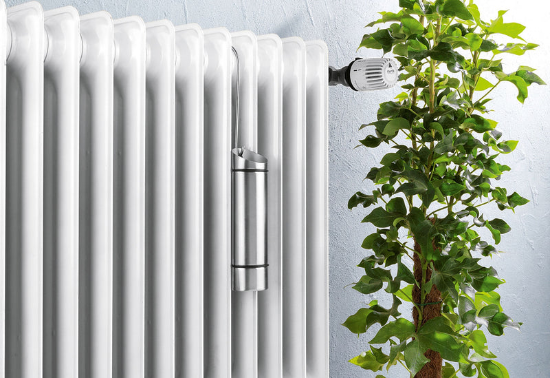 WENKO Luftbefeuchter Edelstahl 6x20x4cm