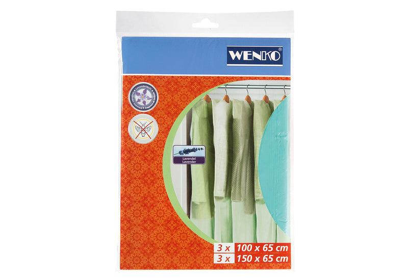 WENKO Kleiderschutzhüllen 6Stück