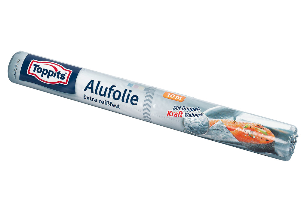 TOPPITS Alufolie 30cm Rolle mit 10m