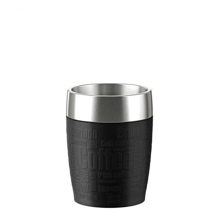 EMSA Isolierbecher Travel Cup 0,2 l schwarz