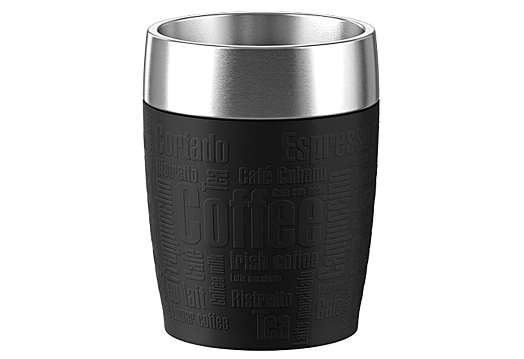 EMSA Isolierbecher Travel Cup 0,2 l schwarz