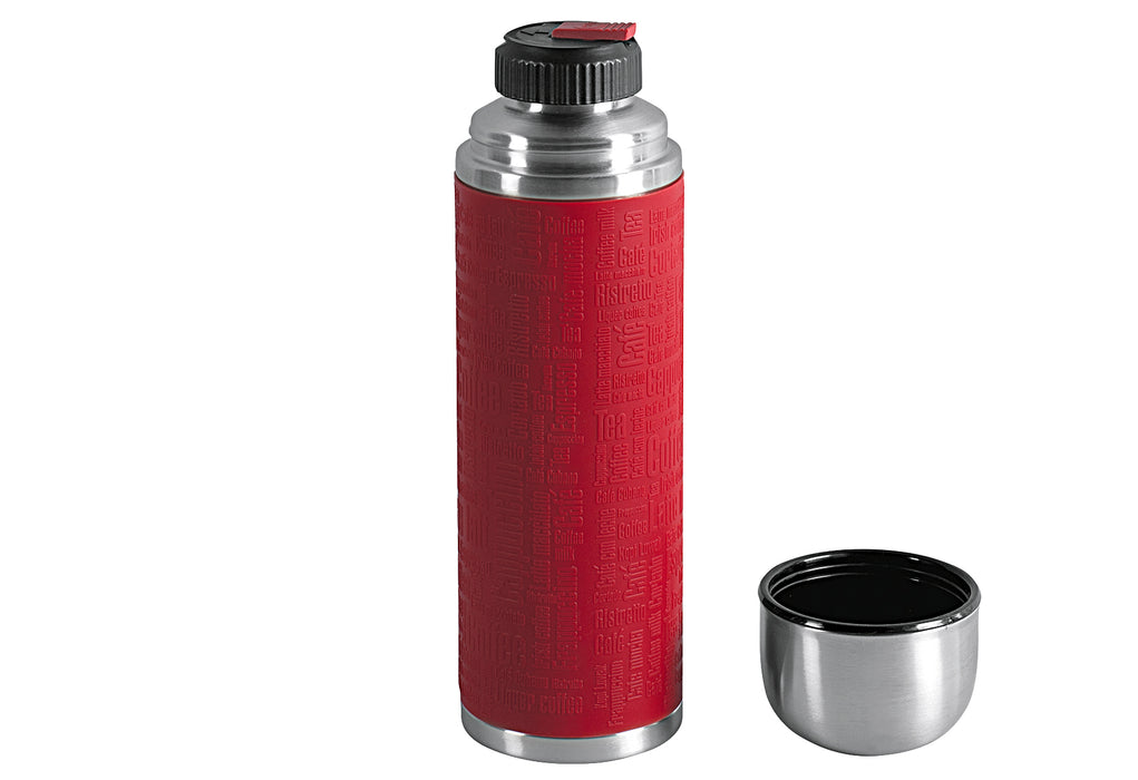 EMSA Isolierflasche Senator 1 l Manschette rot