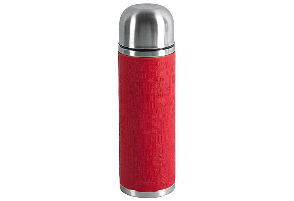 EMSA Isolierflasche Senator 1 l Manschette rot