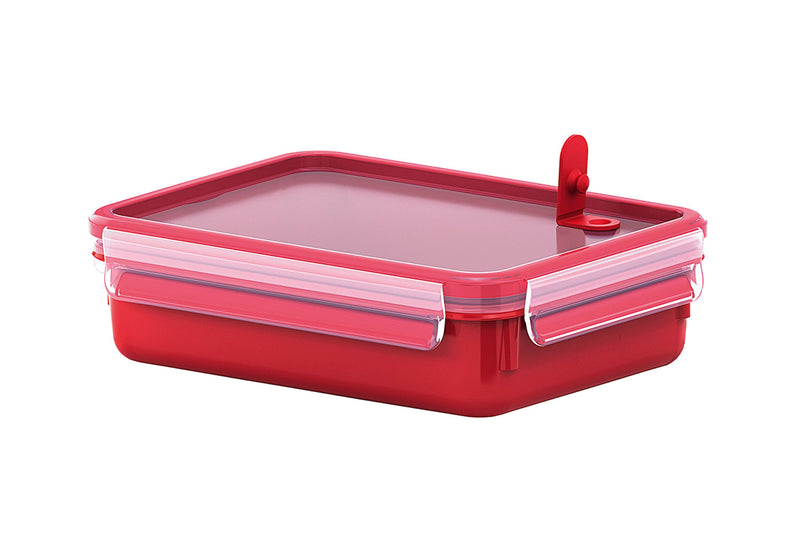 EMSA Mikrowellendose Clip&Micro 2.0 1 l 19,7x13,6x7,2cm rot