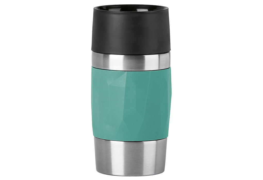 EMSA Isolierbecher Travel Mug Compact 0,3l Manschette grün