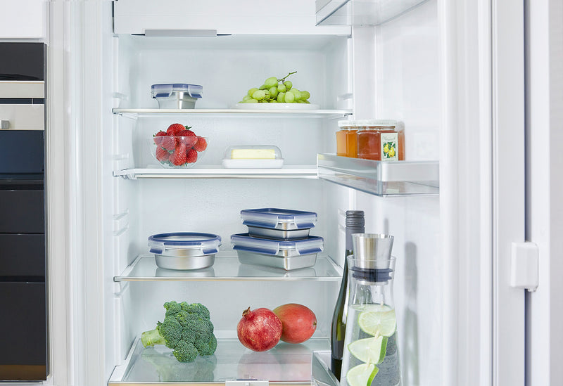 EMSA Frischhaltedose Clip & Close 1,2l eckig Edelstahl