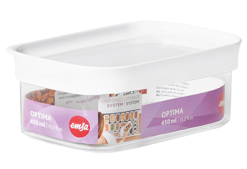 EMSA Trockenvorratsdose Optima rechteckig 0,45l