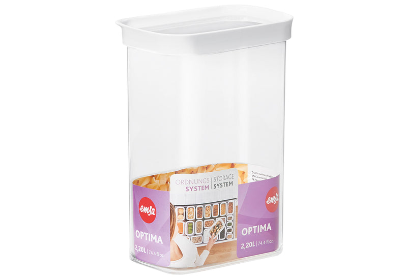 EMSA Trockenvorratsdose Optima rechteckig Hochformat 2,2l