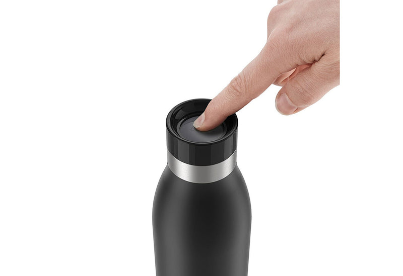 EMSA Trinkflasche Bludrop 1l basic black