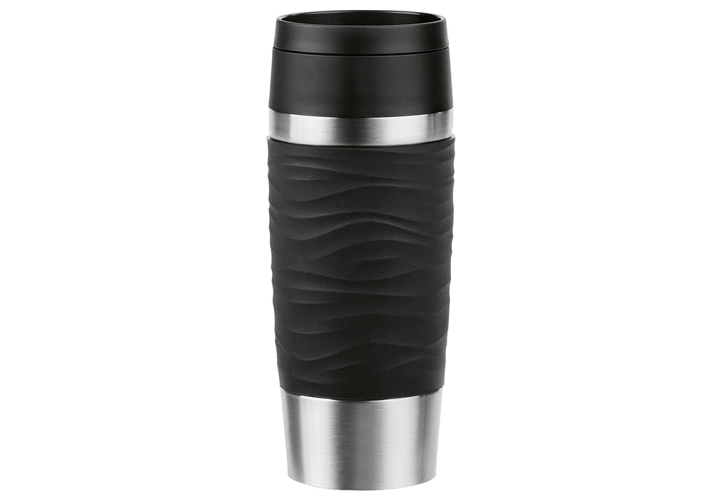 EMSA Isolierbecher Travel Mug Wave 0,36l schwarz