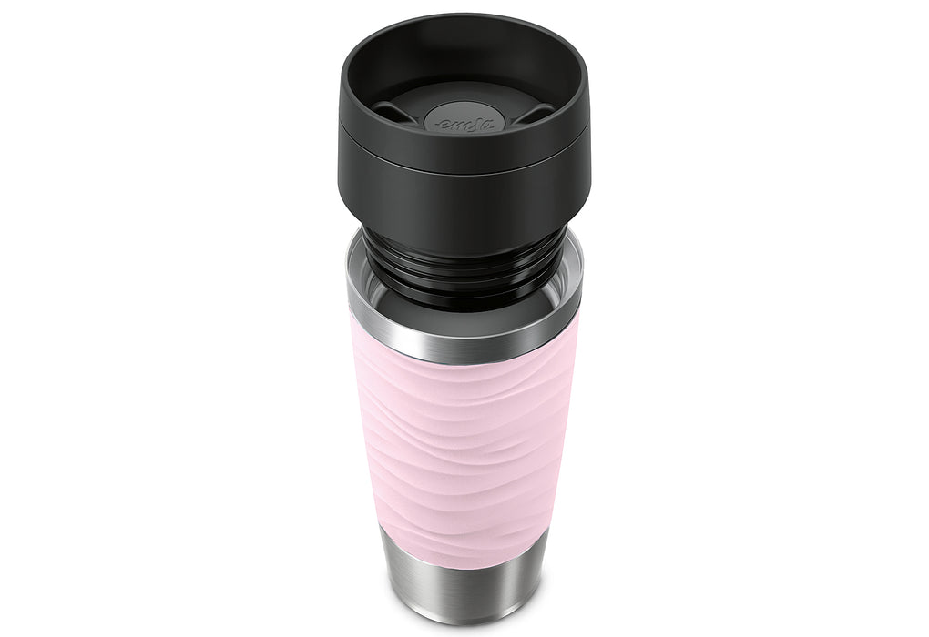 EMSA Isolierbecher Travel Mug Wave 0,36l pastellrosa