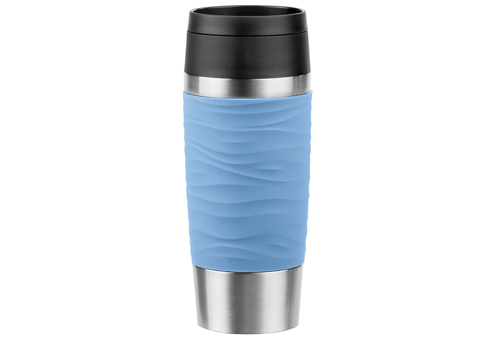 EMSA Isolierbecher Travel Mug Wave 0,36l pastellblau