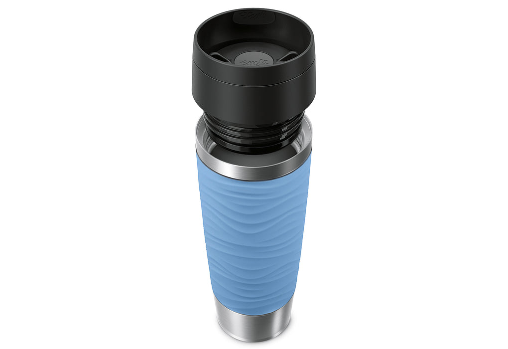 EMSA Isolierbecher Travel Mug Wave 0,5l pastellblau