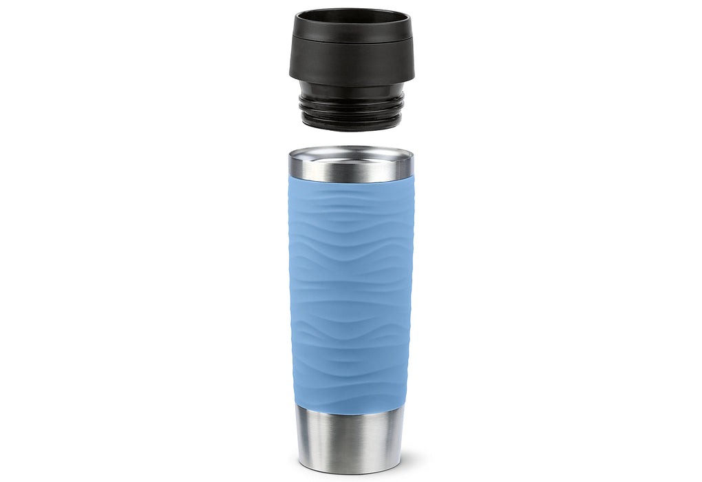 EMSA Isolierbecher Travel Mug Wave 0,5l pastellblau