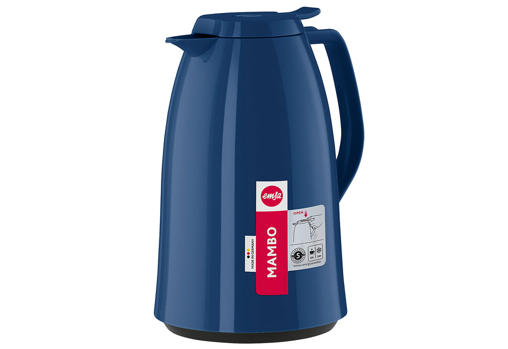 EMSA Isolierkanne Mambo Quick Tip 1,5l hochglanzblau