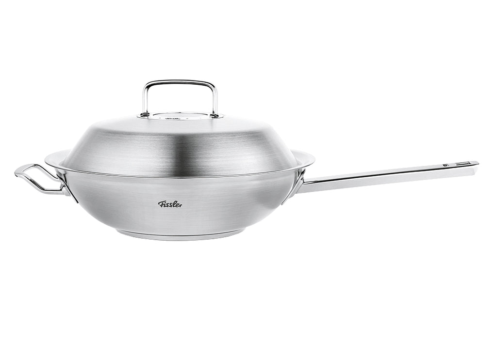 FISSLER Wok original profi collection Ø30cm mit Metalldeckel