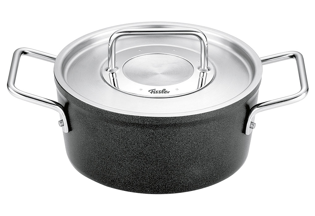 FISSLER Kochtopf Ø18cm Adamant® mit Metalldeckel