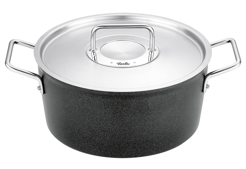 FISSLER Kochtopf Ø24cm Adamant® mit Metalldeckel