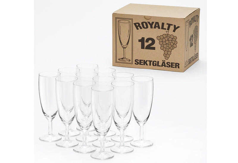 VAN WELL Sektglas 16,0cl 12er Set