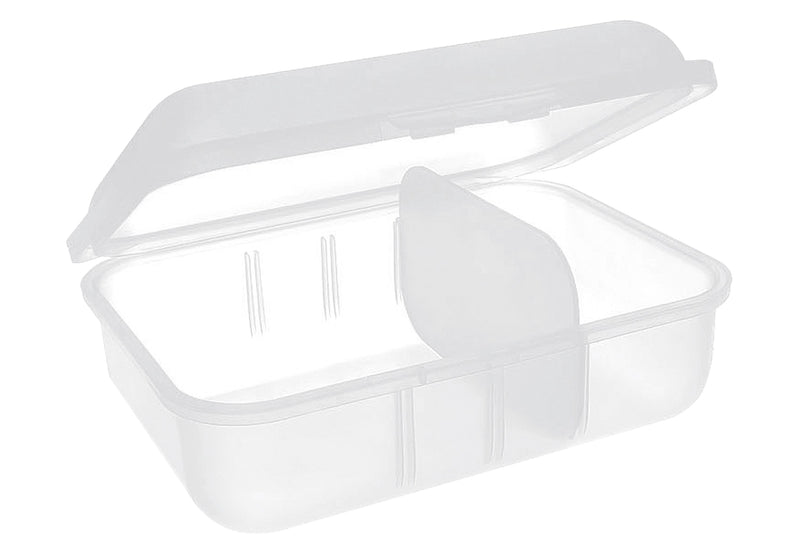 BUCHSTEINER @ HANSI Brotdose Klickbox Vario hoch 1Einteilung 18x13x7cm farbig sortiert