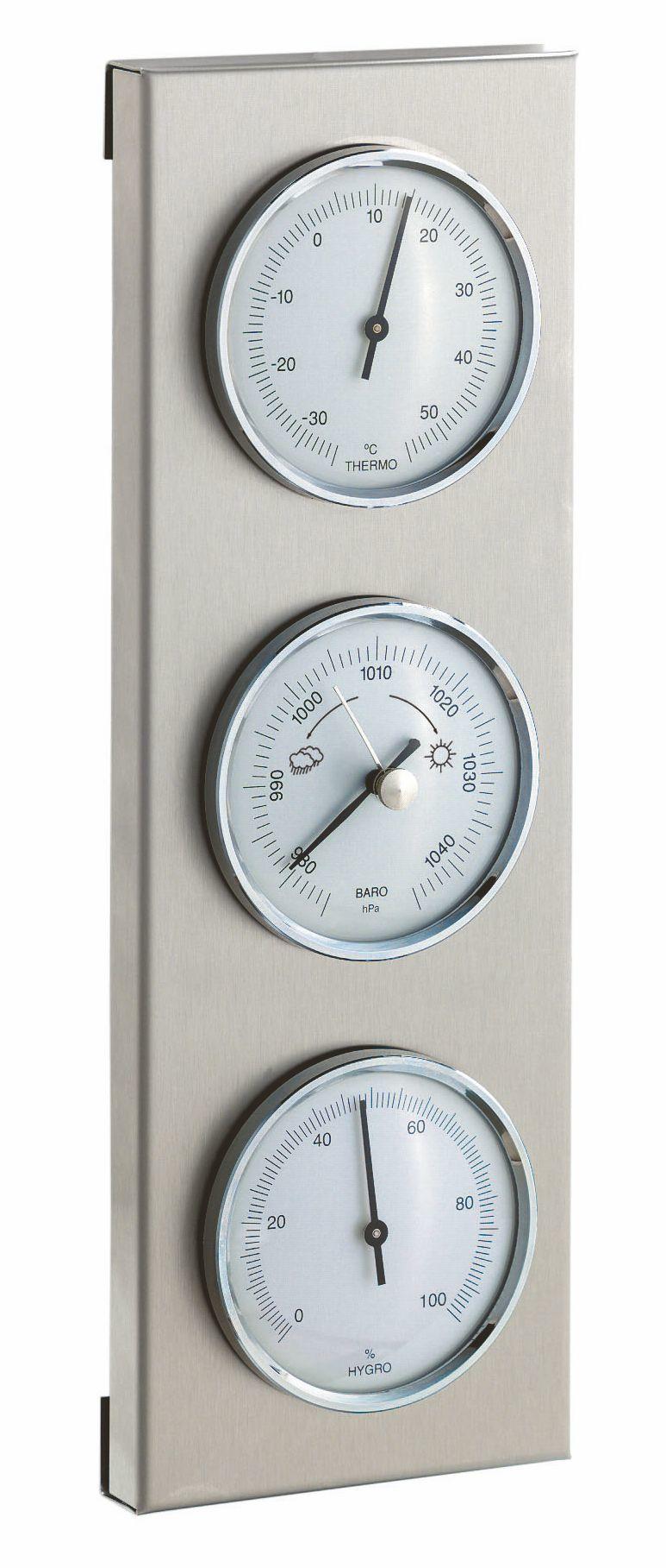 TFA Außenwetterstation Thermometer, Barometer, Hygrometer 28x9,5cm