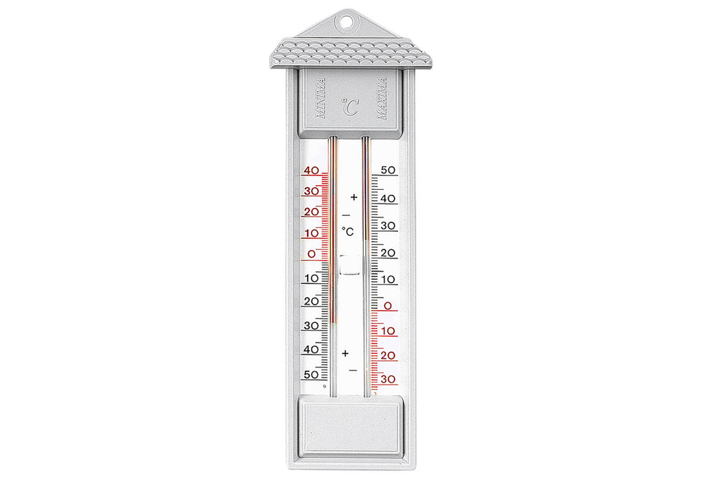 TFA Max-Min-Thermometer 23cm grau