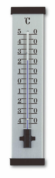 TFA Innen/Außenthermometer Alumium