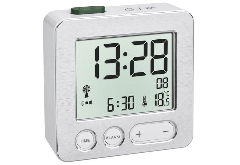 TFA Funk-Wecker mit Temperaturanzeige