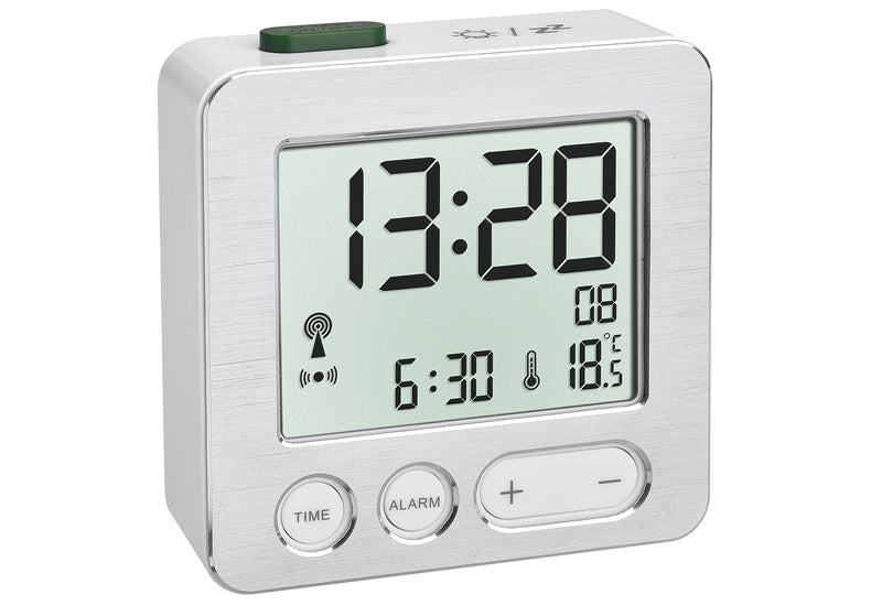 TFA Funk-Wecker mit Temperaturanzeige