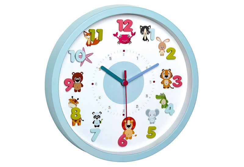 TFA Wanduhr Kinder Tiermotive Ø30,9cm