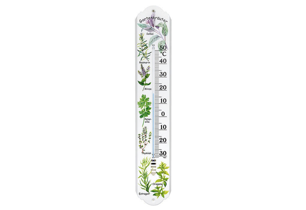 TFA Innen/Außenthermometer Kräutermotiv