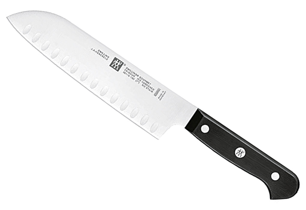 ZWILLING Santokumesser Gourmet mit Kullen 18cm