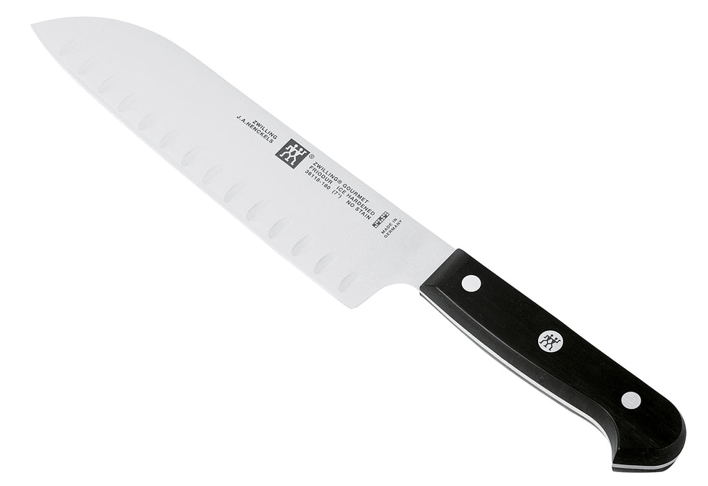 ZWILLING Santokumesser Gourmet mit Kullen 18cm