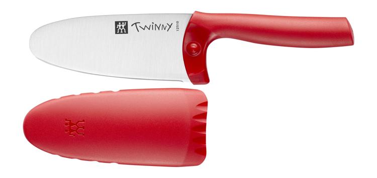 ZWILLING Kinder-Kochmesser Twinny 10cm rot