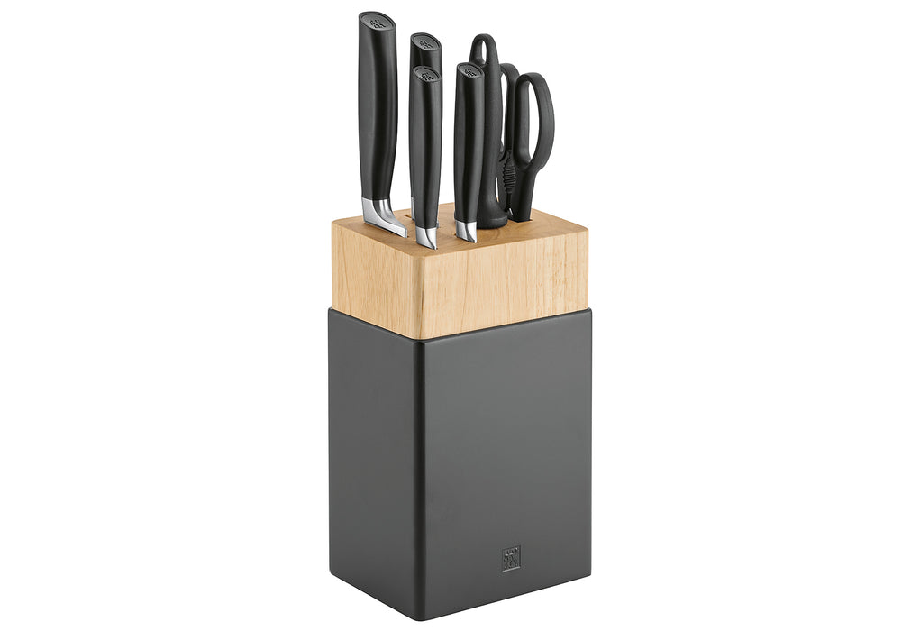 ZWILLING Messerblockset Schwarz All * Star 7teilig