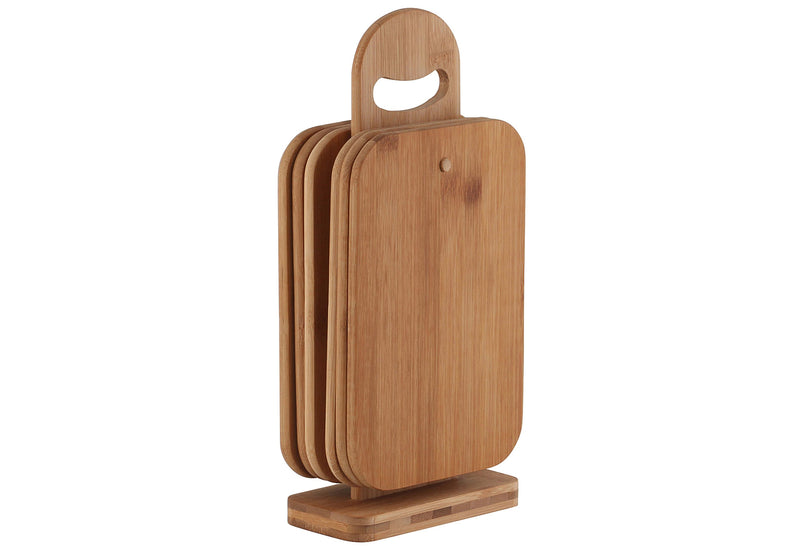 Brettchenständer Bambus 6 Stück