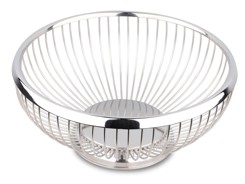 WEIS Brot-/Obstkorb Ø17,5cm Edelstahl