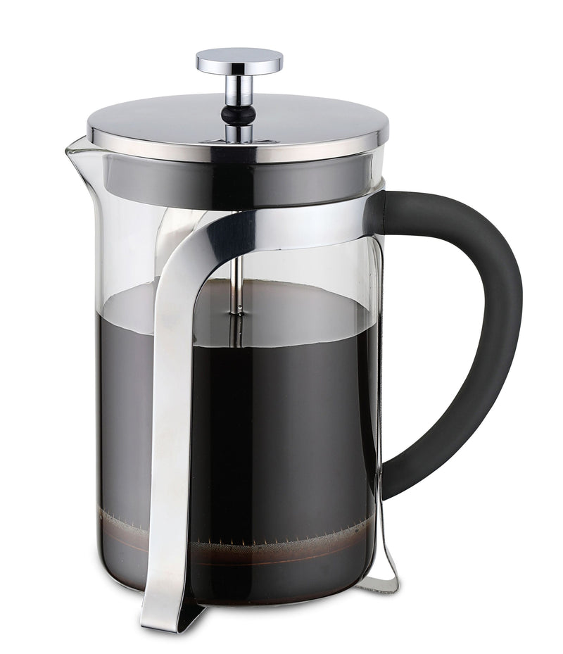 WEIS Pressfilterkanne 0,6l Borosilikatglas/Edelstahl