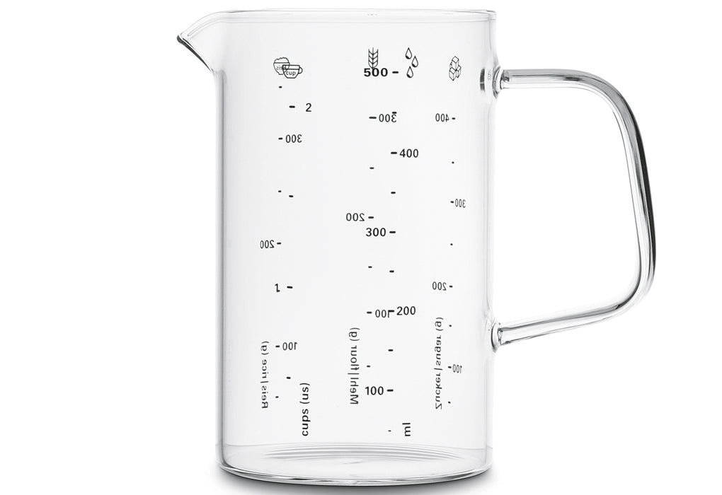 WEIS Messbecher Borosilikatglas 0,5l