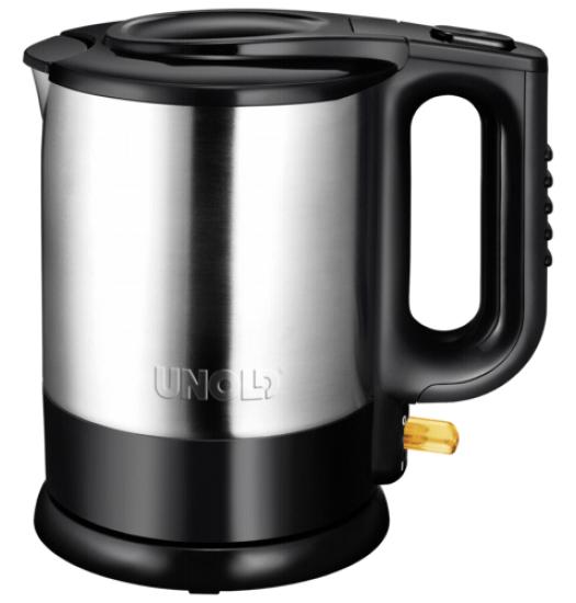 UNOLD Wasserkocher 18015 Edelstahlgehäuse 1,5 l 2200 W schwarz