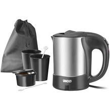 UNOLD Reisewasserkocher 18575 0,5 l 1000 W Edelstahl/schwarz