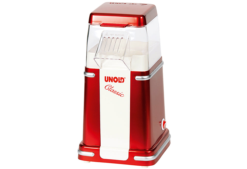 UNOLD Popkornmaker 48525 900 Watt rot-metallic/silber