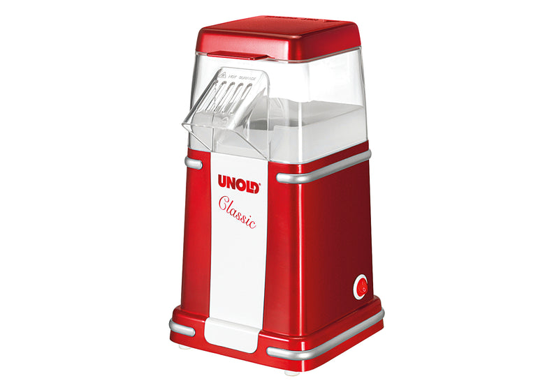 UNOLD Popkornmaker 48525 900 Watt rot-metallic/silber