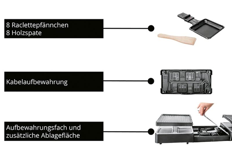 UNOLD 48755 Raclette Extandable