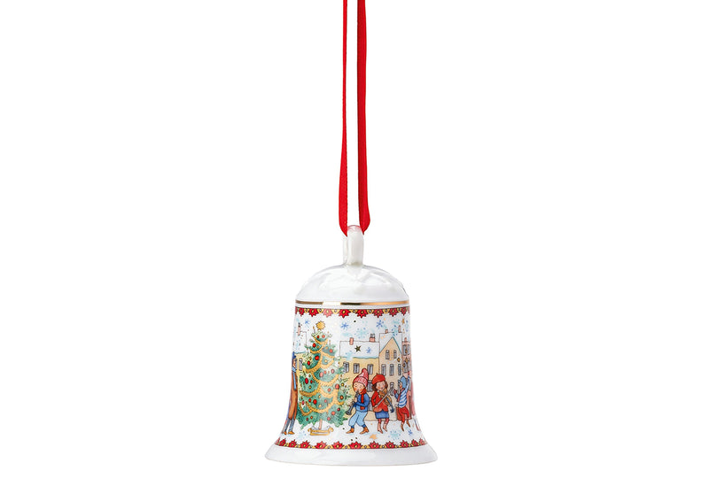 HUTSCHENREUTHER Weihnachtsglocke 2023 Porzellan